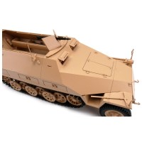 Bestuurbare Sonderkraftfahrzeug schaal 1 op  16 RC Sd. Kfz. 2511 versie D zandkleurig 6